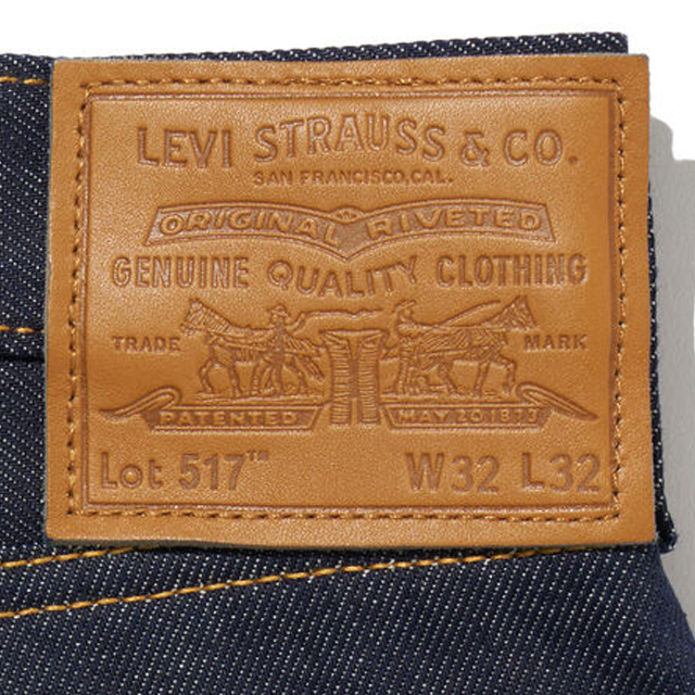 新品 W34 リーバイス 517 ブーツカット インディゴ LEVI’S 517 BOOTS CUT JEANS DARK INDIGO "MAKE IT YOURS"_画像5