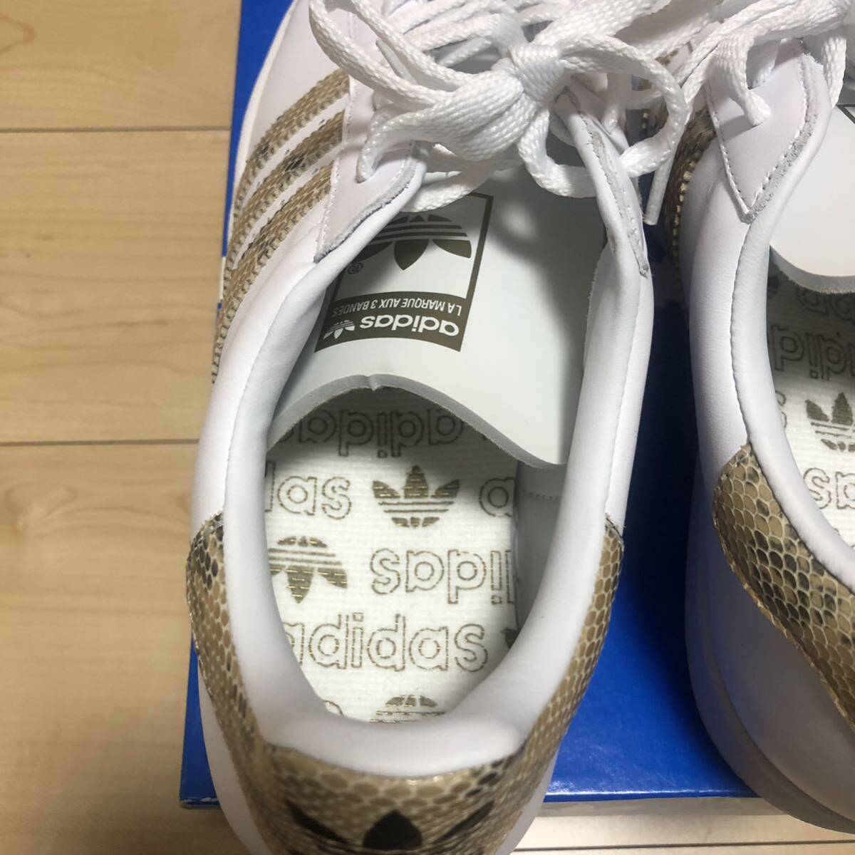 【未使用品】adidas SUPERSTAR SNAKE 672723 27.5cm 2003 アディダス スーパースター スネーク_画像7