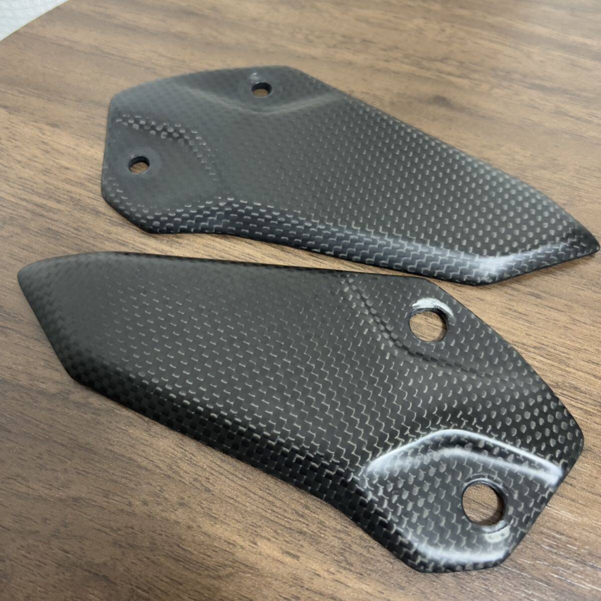 [ price cut none ]SSK Speed la heel plate left right set dry carbon specification : plain fabric matted KAWASAKI ZX-25R CKA1604PM
