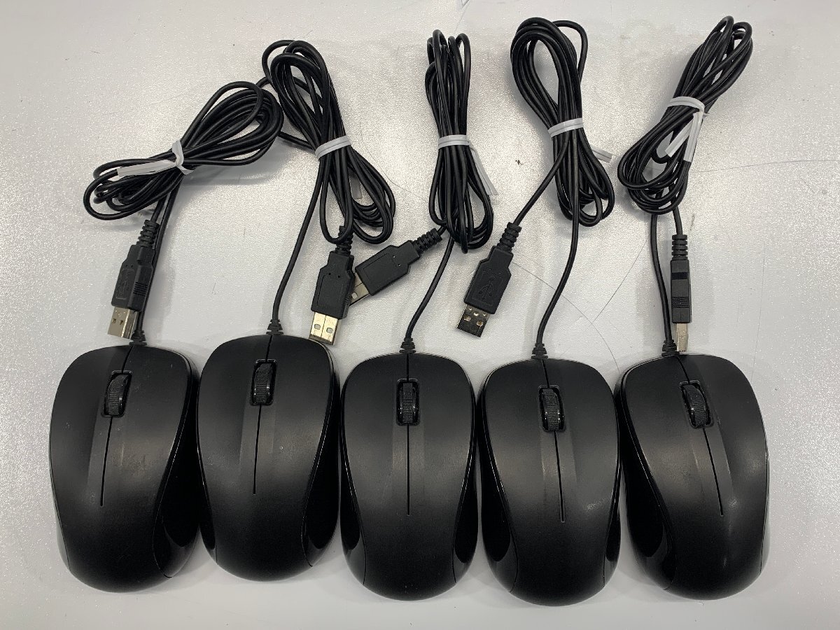 【未検査品】ELECOM USB mouse 5個セット [Etc]_画像1