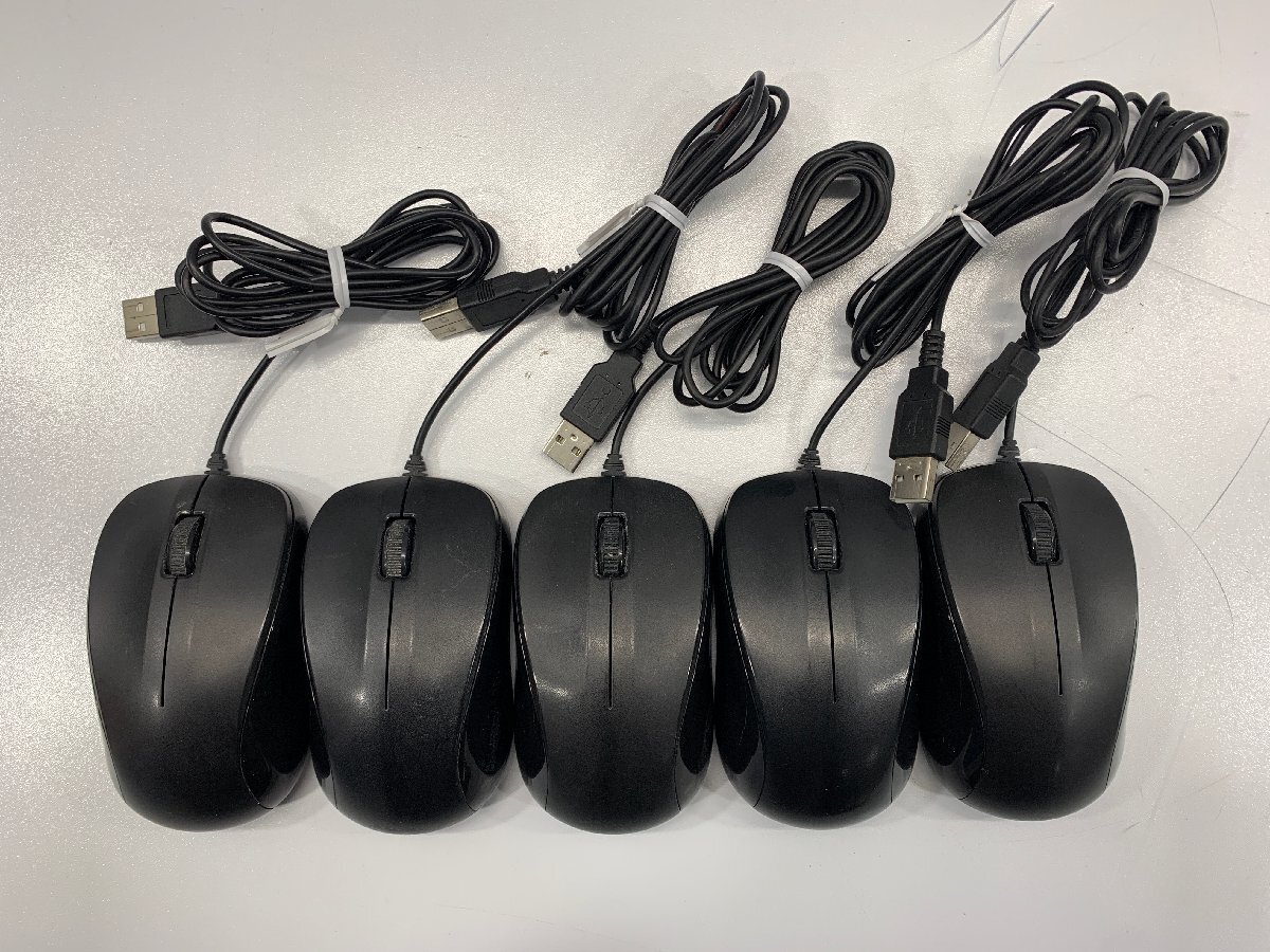 【未検査品】ELECOM USB mouse 5個セット [Etc]_画像1