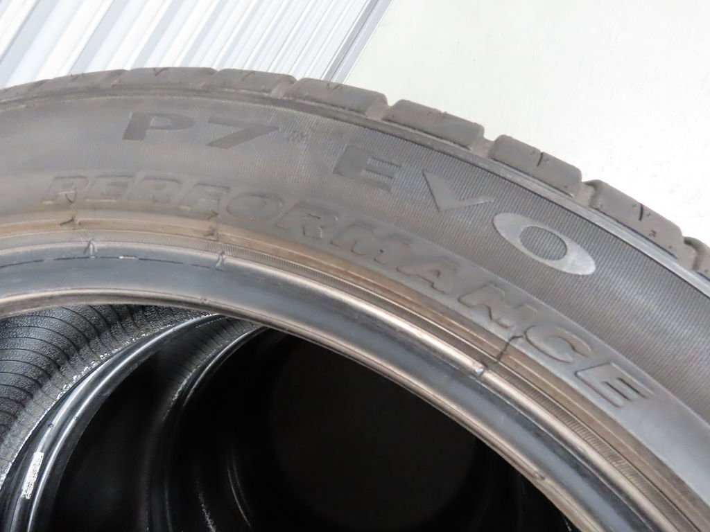 バリ溝 4本 ピレリ 215/45R17 P7 PIRELLI バリ溝の画像9