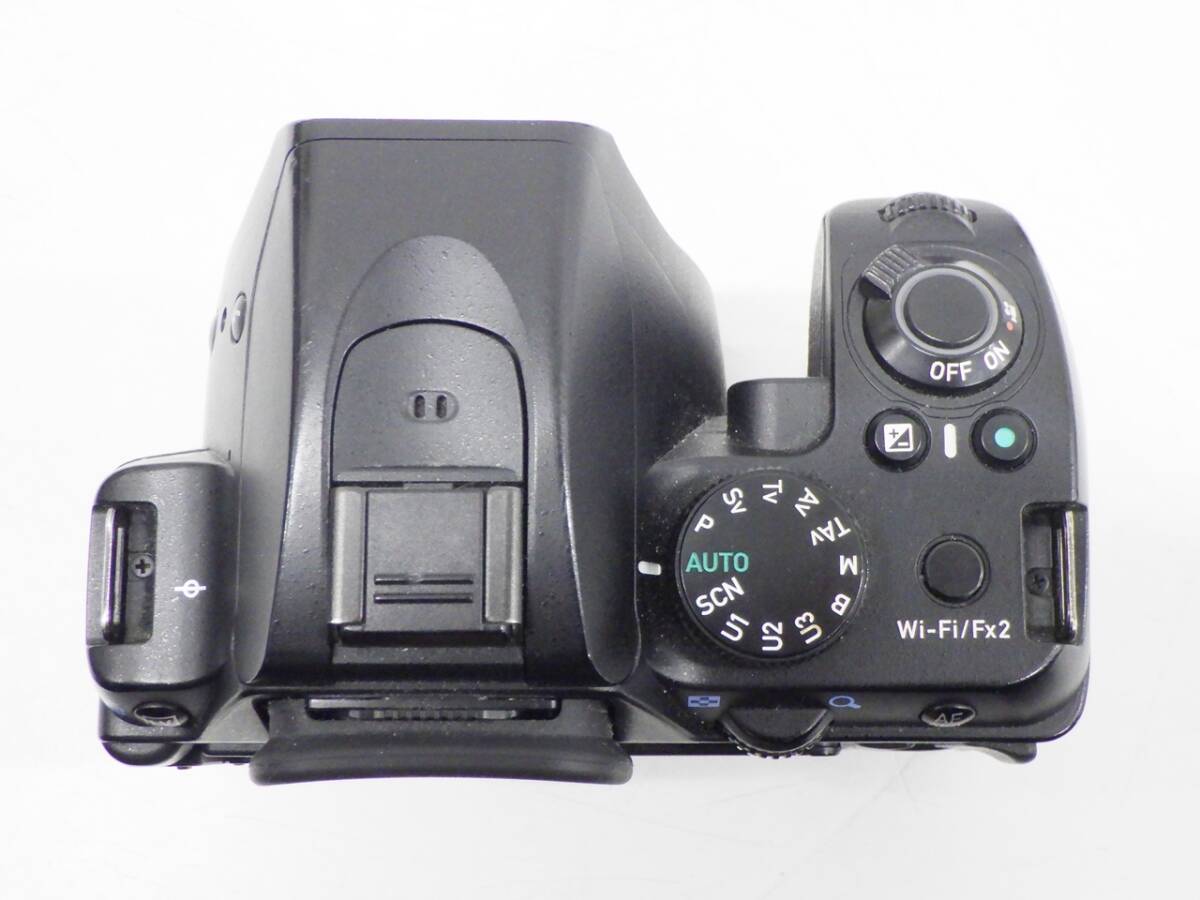 01 15-589990-28 [Y] RICOH リコー PENTAX ペンタックス K-70 レンズ 1:4.5-6.3 55-300mm デジタル一眼 箱付き 付属品 札15_画像3