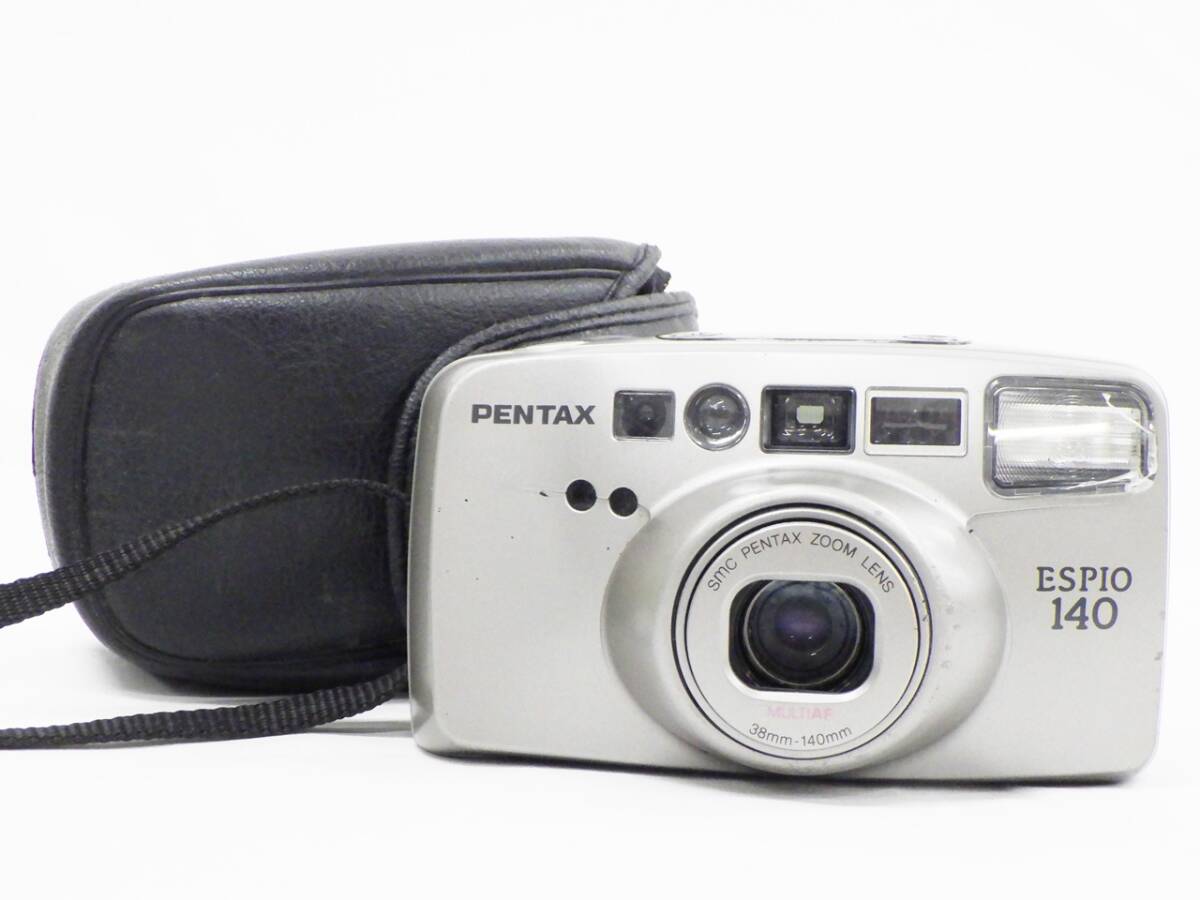 01 07-591592-18 [Y] PENTAX ペンタックス ESPIO 140 コンパクトカメラ フィルムカメラ 札07の画像1