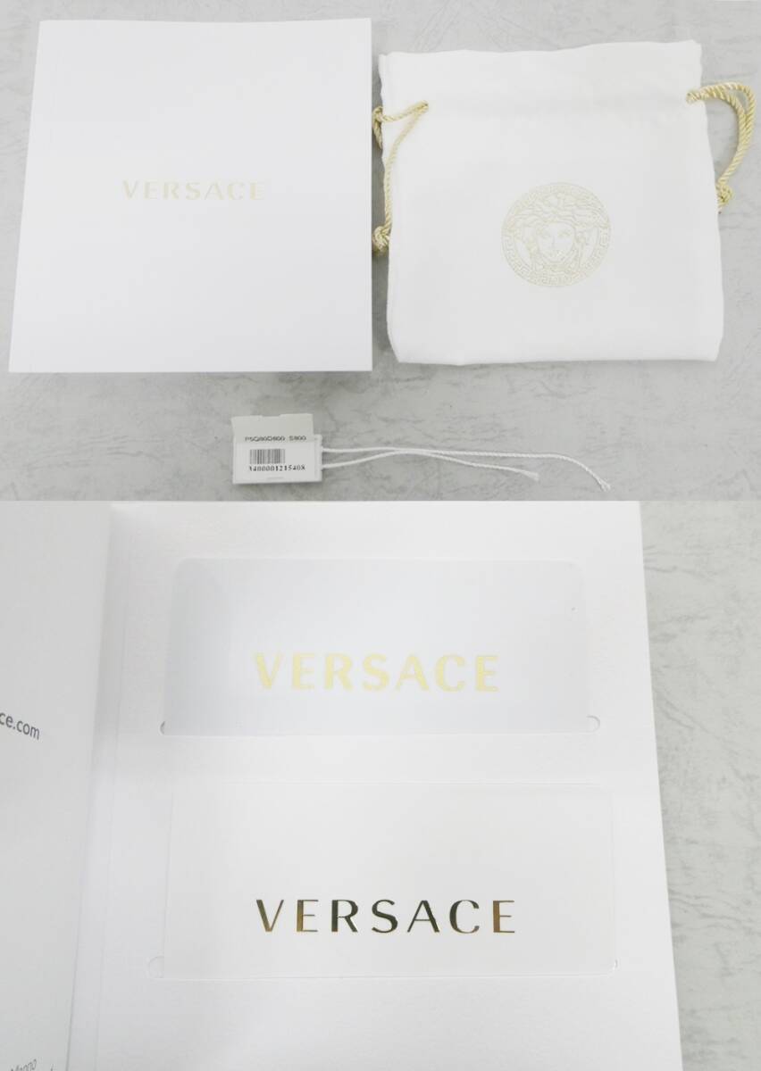 02 68-590869-08 [Y] VERSACE ヴェルサーチ VANITY ヴァニティ P5Q メデューサ クォーツ 腕時計 レッド 赤文字盤 旭68_画像9