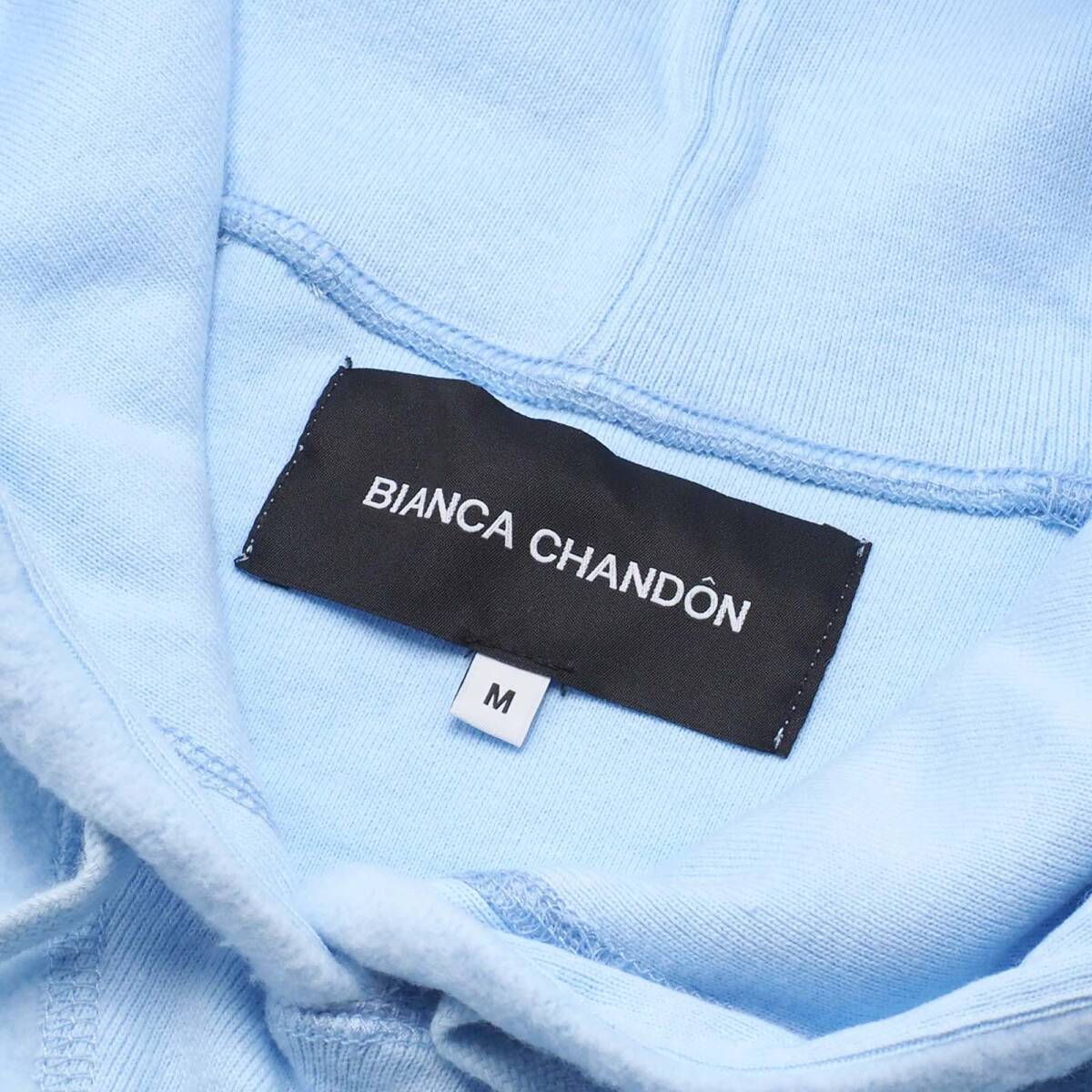 Bianca Chandon - Reverse Fleece Pullover Hood 青M ビアンカ シャンドン - リバース フリース プルオーバー フード 2017SS_画像3