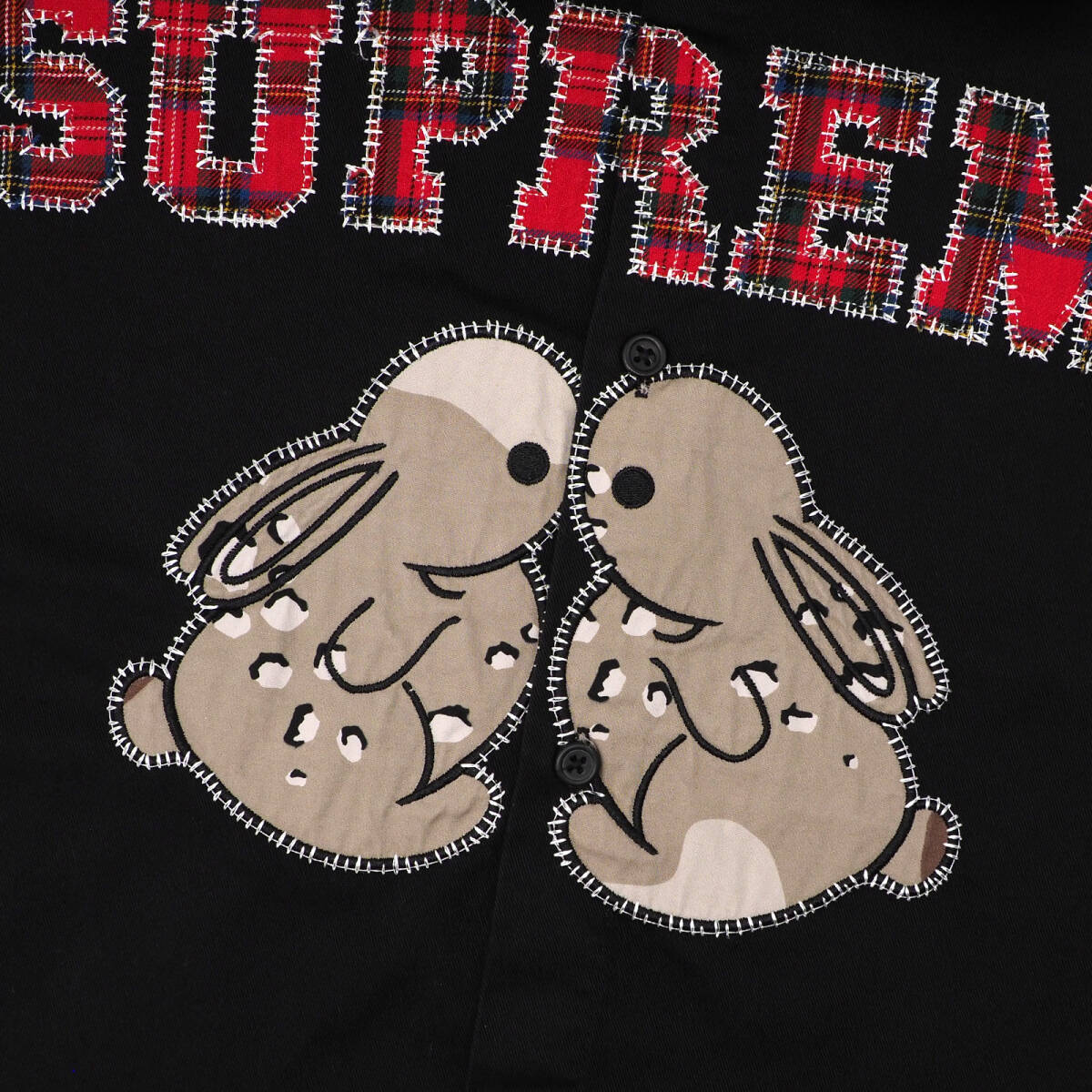 Supreme - Bunnies S/S Work Shirt 黒L シュプリーム - バニーズ ショートスリーブ ワーク シャツ 2023SS_画像4