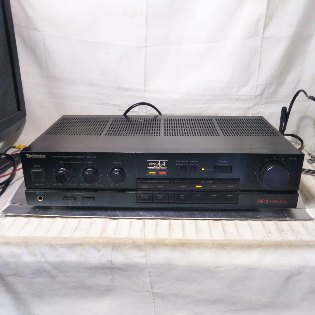 送料無料(BM461)Technics テクニクス プリメインアンプ SU−V40 送料無料(BM461)Technics テクニクス プリメインアンプ SU−V40
