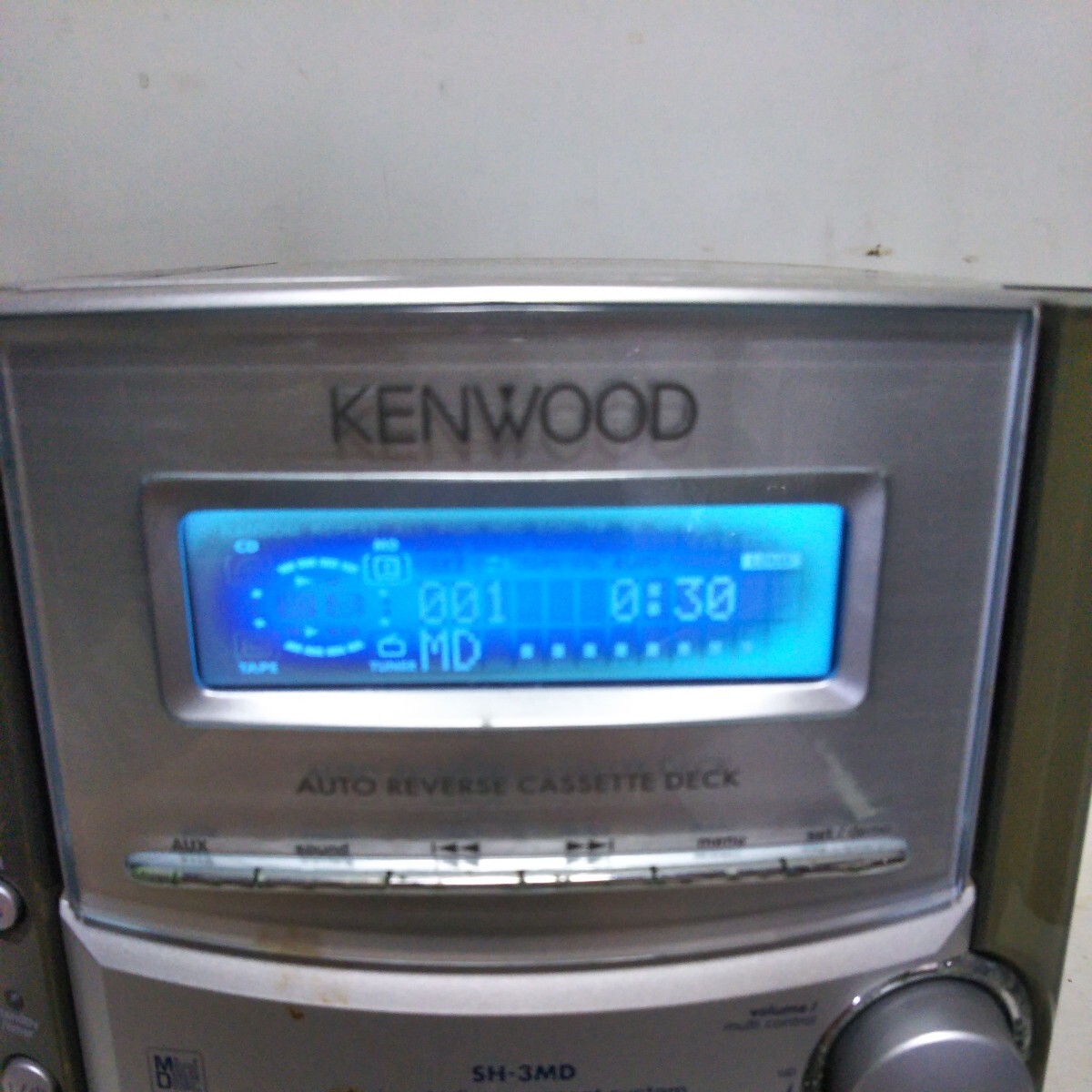 送料無料(２M531)KENWOOD ケンウッド　コンポ　RXD-SH3MD　_画像2