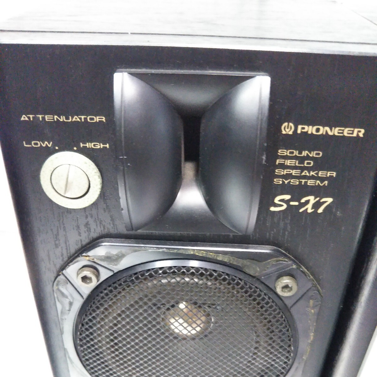 送料無料(２M532)PIONEER パイオニア スピーカー S−X7の画像7