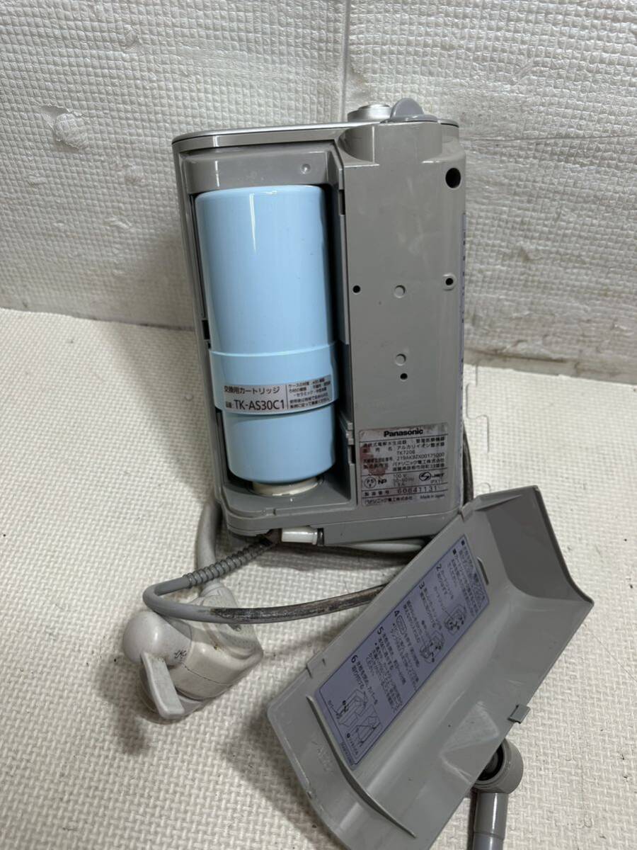 Panasonic Panasonic water ionizer water filter TK7208* electrification has confirmed present condition goods junk treatment 