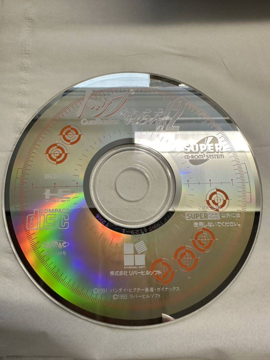 動作未確認 トップをねらえvol.2 PCエンジン ゲーム ソフト CD-ROM レトロの画像5