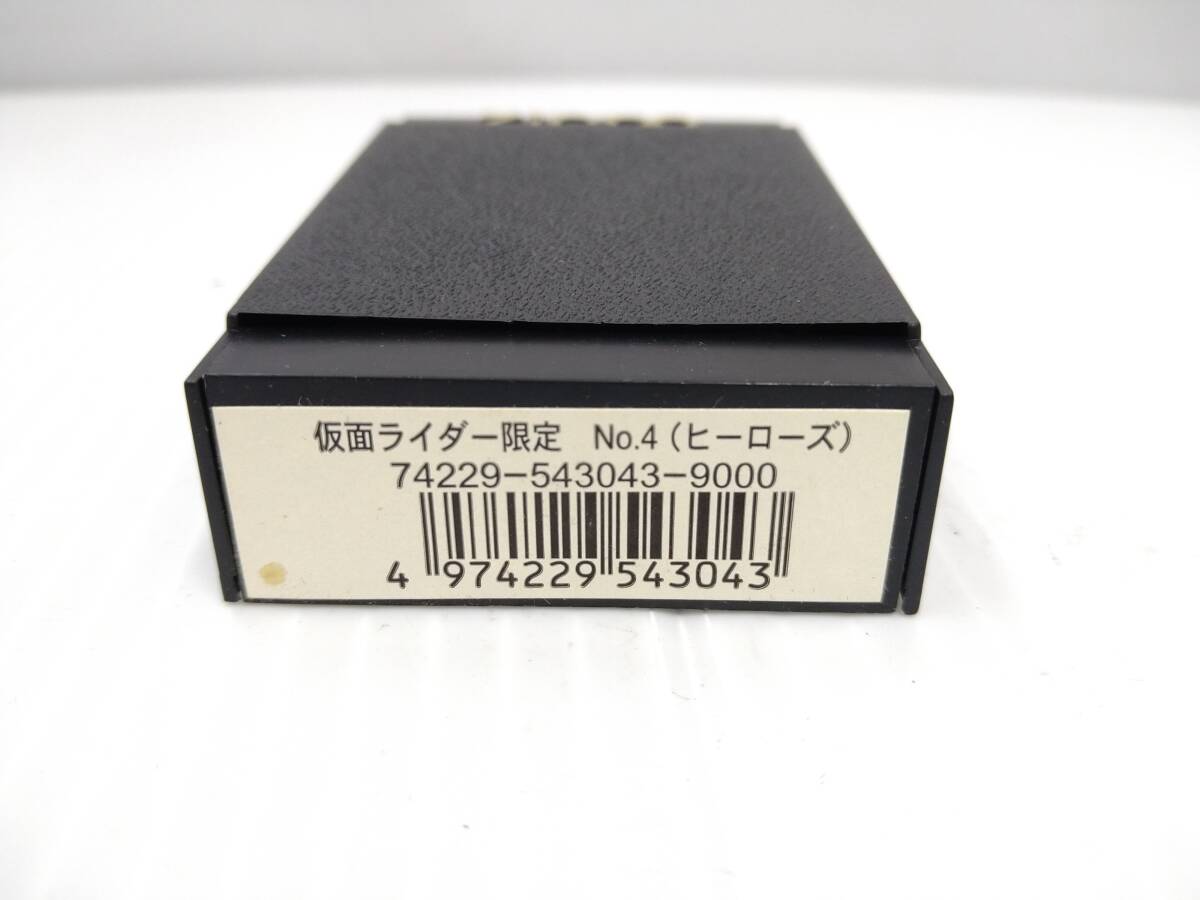 ♪♪4c022-19 Zippo ジッポ 仮面ライダー シリアル コレクション 未使用 保管品♪♪の画像4