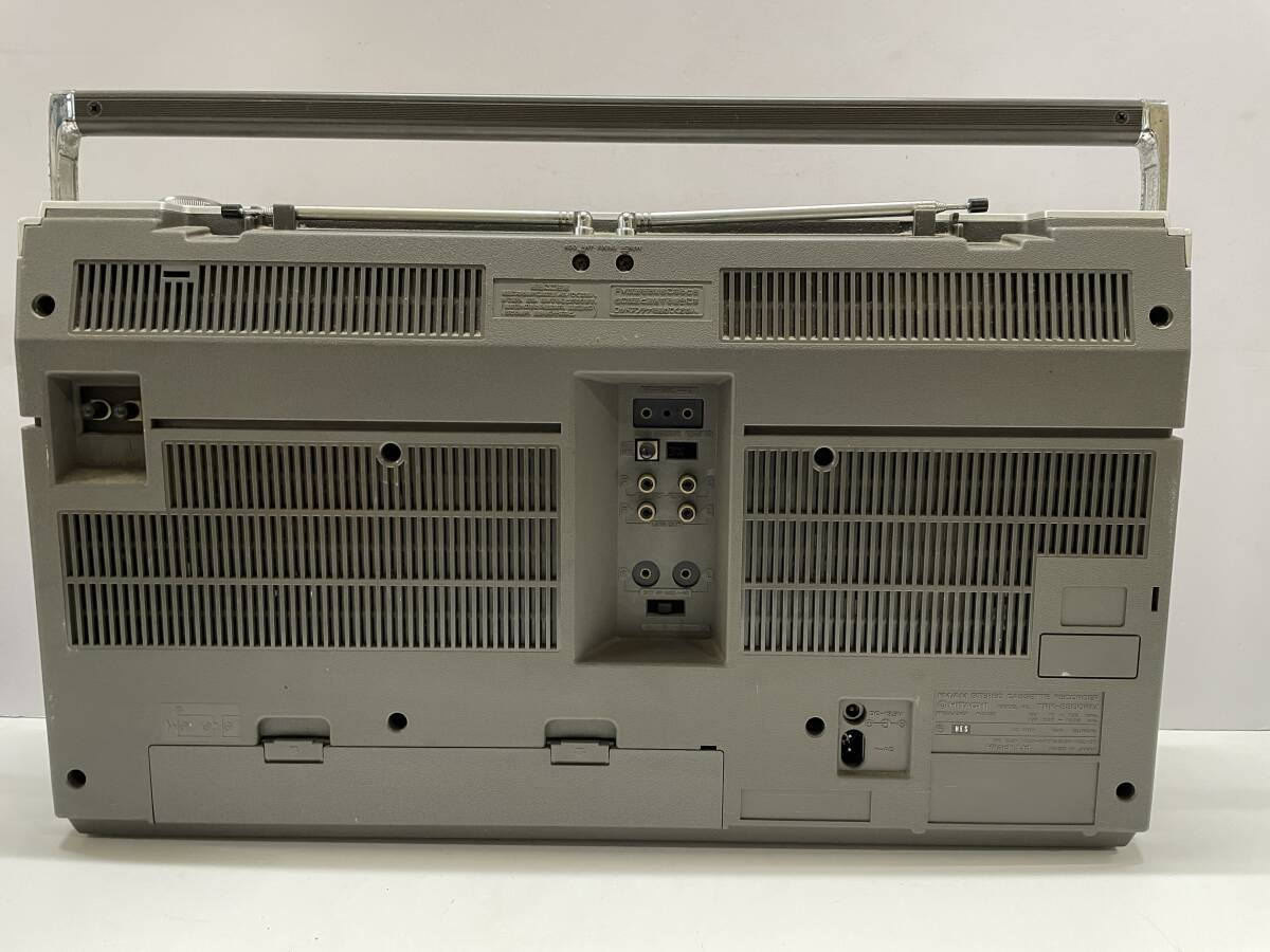 コレクター必見 HITACHI PADISCO TRK-8800RM 日立 パディスコ ステレオカセットレコーダー ジャンク レトロ ビンテージ コレクション T481の画像8