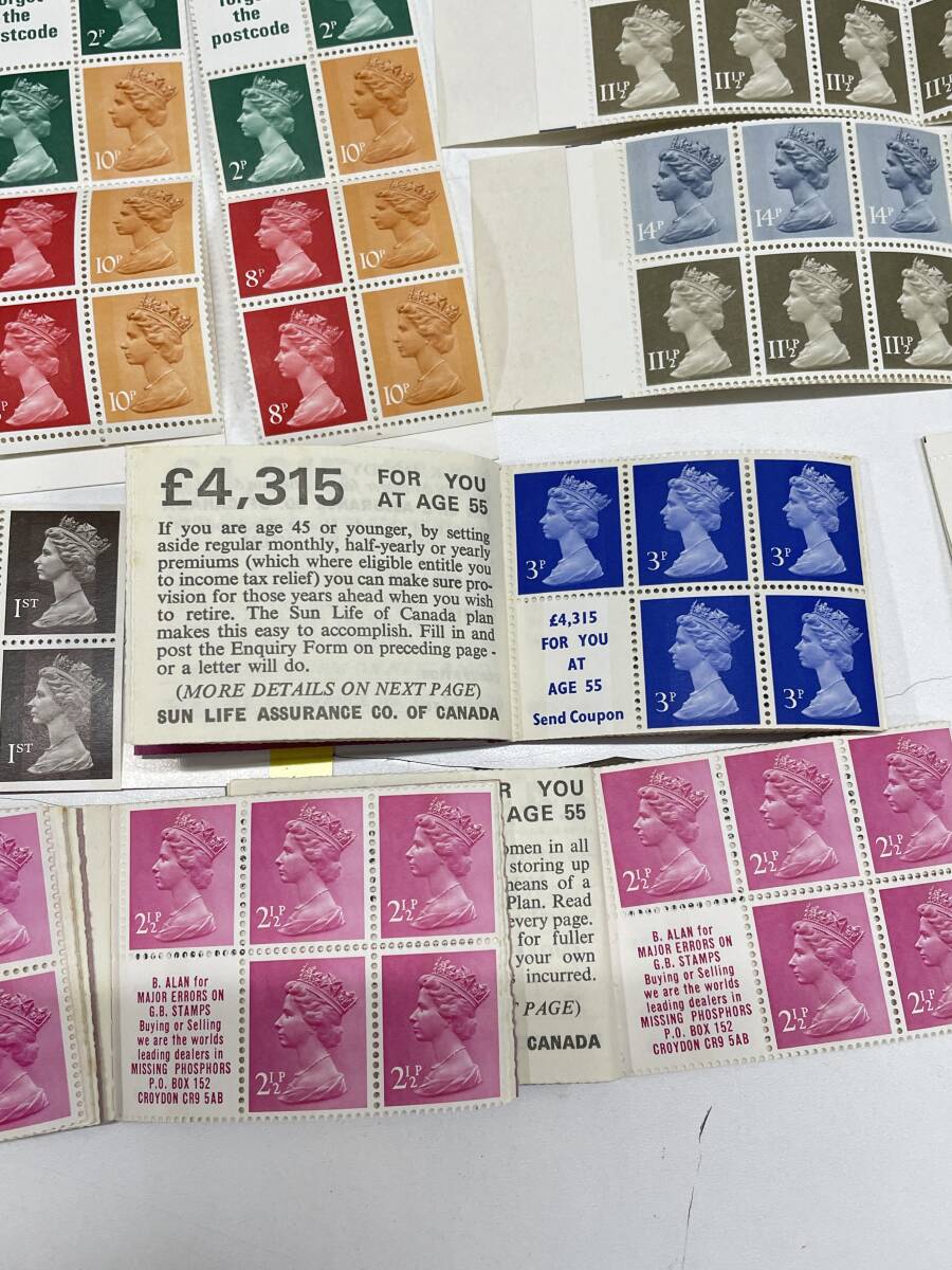 ★コレクター必見 未使用品 ROYAL mail 英国 切手 イギリス ヨーロッパ 切手まとめ売り アンティーク レトロ コレクション T212の画像8