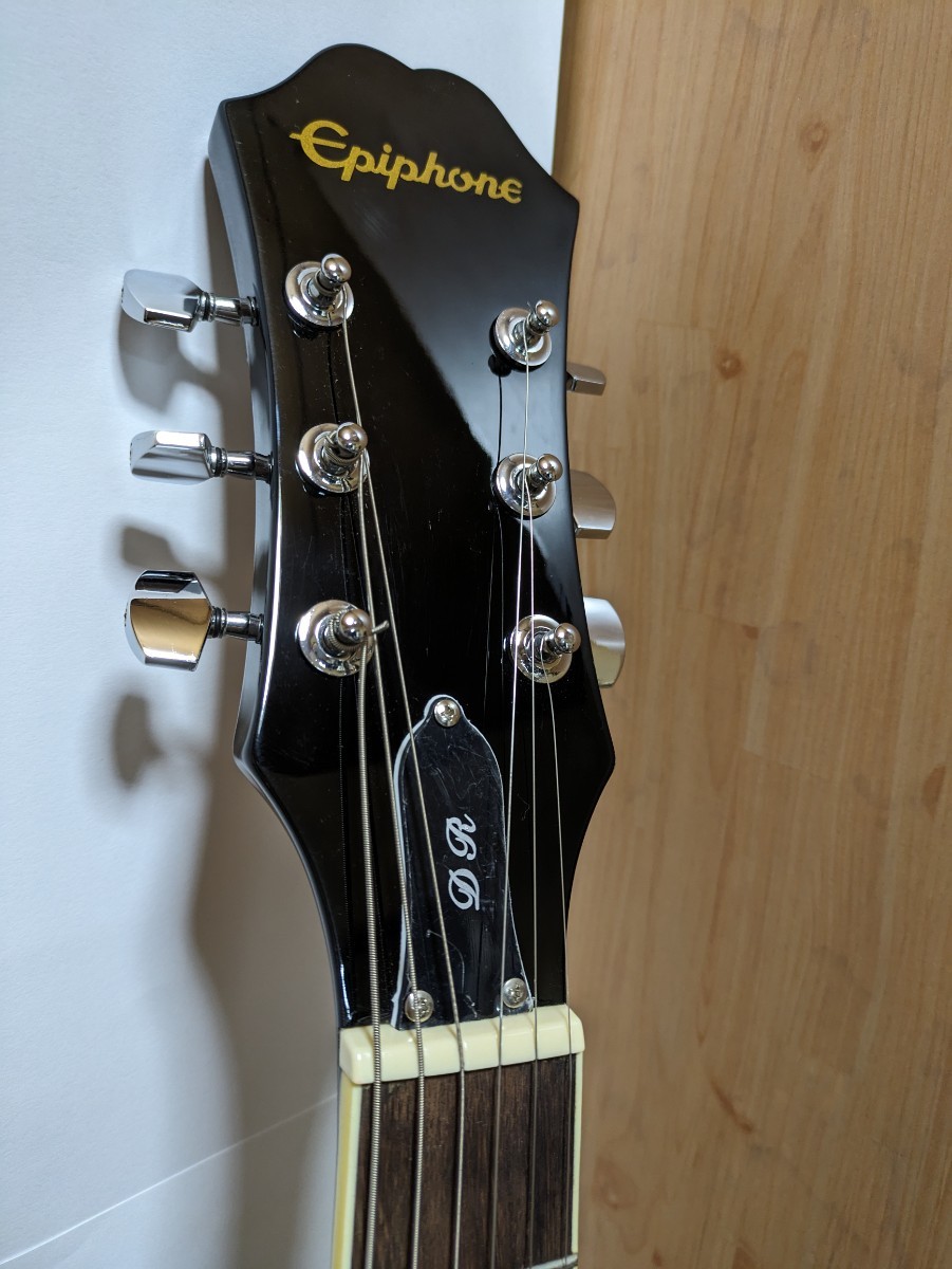 Epiphone DR-100 EB エピフォン アコースティックギター アコギ ケース付 中古の画像2