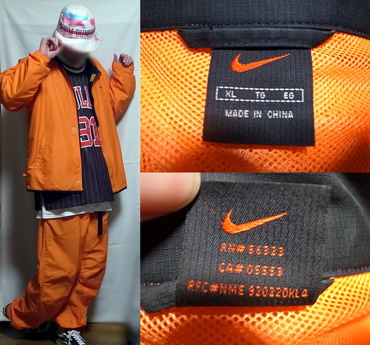 ヤフオク 即決 Nike 90 S 00 S Vintage Track Jacket ナ