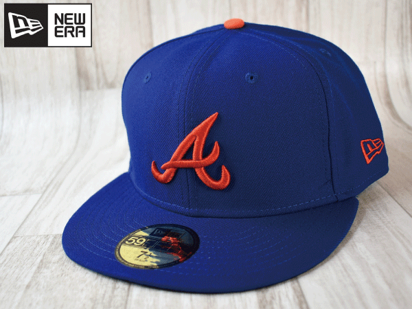 ★未使用品★NEW ERA ニューエラ MLB ATLANTA BRAVES アトランタ・ブレーブス 59FIFTY 7-1/2 59.6cm キャップ 帽子 USモデル J50_画像1