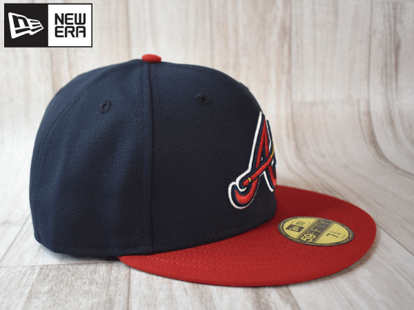 ★未使用品★NEW ERA ニューエラ MLB ATLANTA BRAVES アトランタ・ブレーブス 59FIFTY 7-3/4 61.5cm キャップ 帽子 USモデル J70_画像4