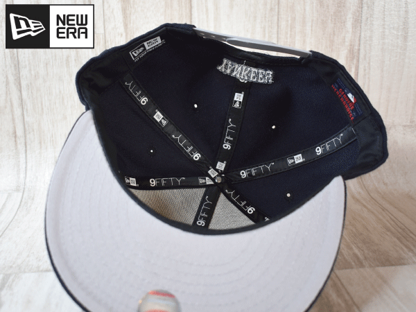 ★未使用品★NEW ERA ニューエラ MLB NEW YORK YANKEES ヤンキース 9FIFTY フリーサイズ キャップ 帽子 USモデル J29_画像6