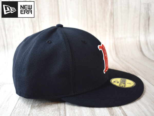 ★未使用品★NEW ERA ニューエラ BOSTON RED SOX ボストン レッドソックス 59FIFTY 8-1/4 65.4cm ビッグサイズ キャップ 帽子 USモデル J51_画像4