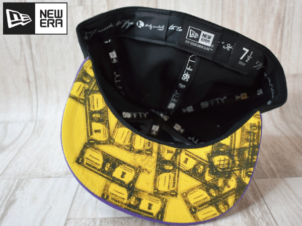 ★未使用品★NEW ERA ニューエラ ANDY WARHOL アンディ ウォーホル 59FIFTY 7-1/2 59.6cm キャップ 帽子 USモデル 限定１個 A46_画像6