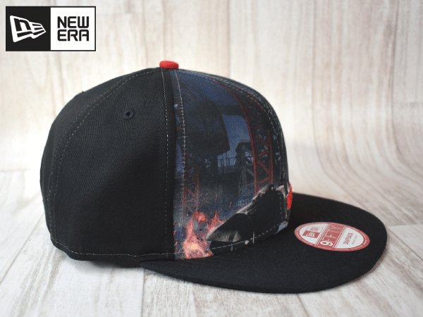 ★未使用品★NEW ERA ニューエラ MARVEL IRONMAN アイアンマン 9FIFTY M-Lフリーサイズ フラットバイザー キャップ 帽子 USモデル A122_画像4