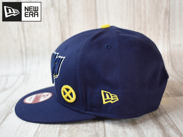 ★未使用品★NEW ERA ニューエラ MARVEL X-MEN ウルヴァリン 9FIFTY フリーサイズ フラットバイザー キャップ 帽子 USモデル A173_画像3