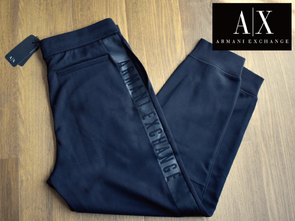 ★US購入★新品★ARMANI EXCHANGE アルマーニ エクスチェンジ【メンズL】スウェットパンツ ボトムス 普段着、 トレーニングにも A143の画像1