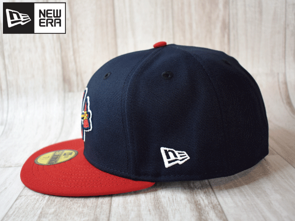 ★未使用品★NEW ERA ニューエラ MLB ATLANTA BRAVES アトランタ・ブレーブス 59FIFTY 7-3/4 61.5cm キャップ 帽子 USモデル J70_画像3