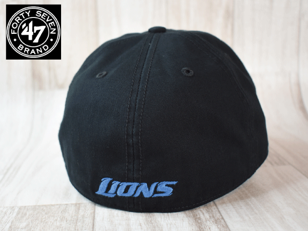 ★未使用品★47 BRAND 47ブランド NFL DETROIT LIONS ライオンズ LARGE 59cm キャップ 帽子 USモデル J175_画像5