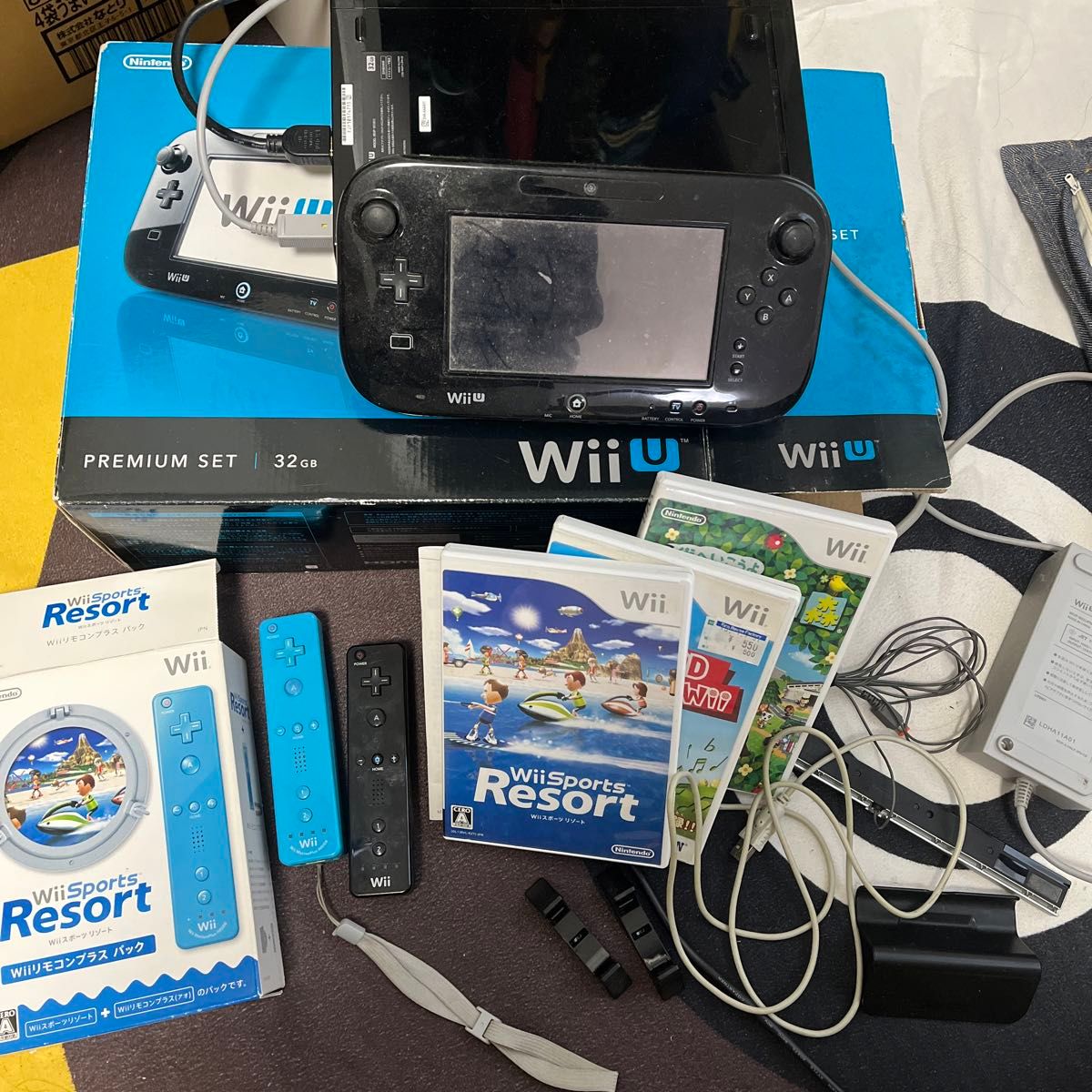 WiiU 本体＋ソフト3本＋リモコン 任天堂｜Yahoo!フリマ（旧PayPayフリマ）