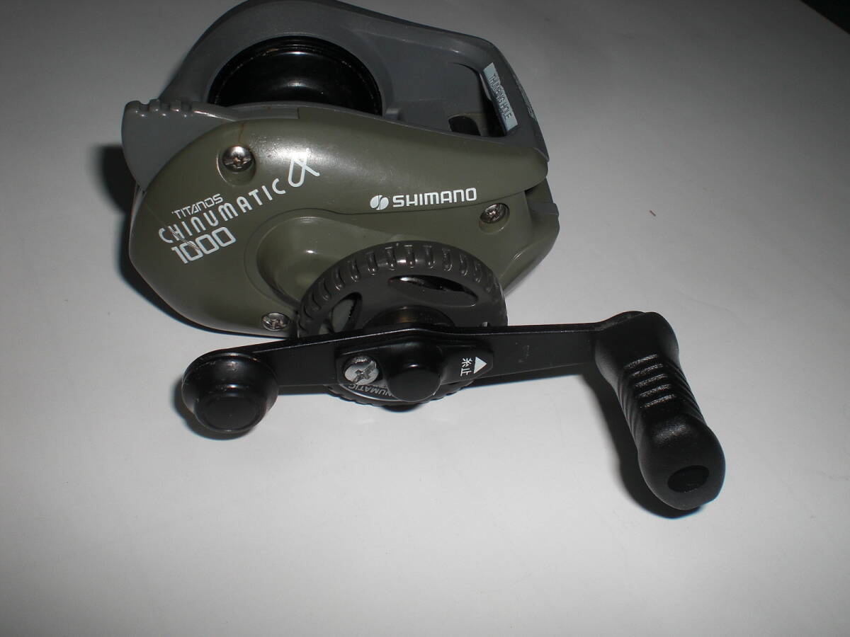  Shimano морской лещ matic α1000 чёрный морской лещ. . кальмар da обе ось катушка 