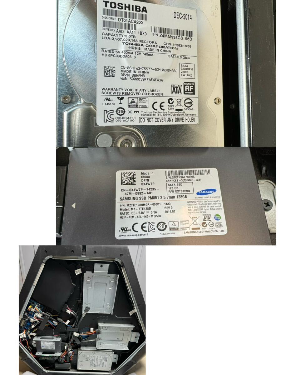 DELL デル　D03X Alienware Area-51 R2 CORE i7-5820K 部品取りなど_画像8