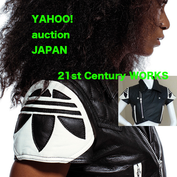 ヤフオク! - adidas Jeremy Scott ジェレミー レザー...