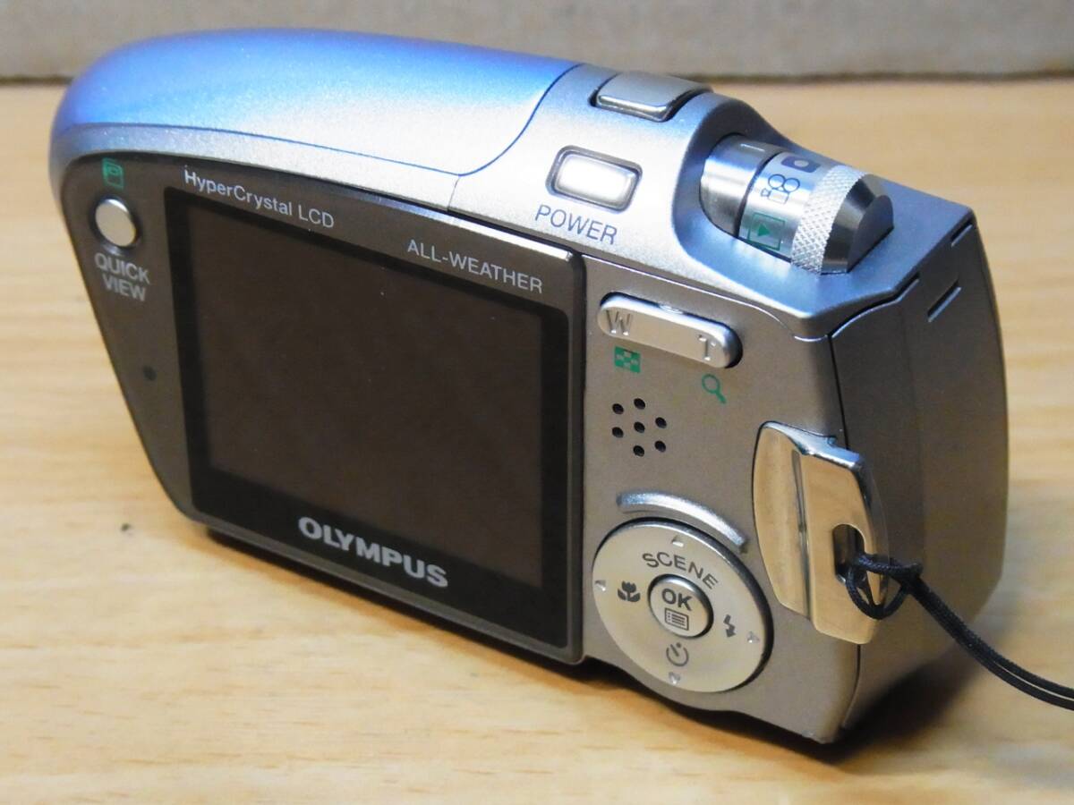 【難あり】OLYMPUS μ-mini DIGITAL S 生活防水デジカメ 512MBメモリーカード付き_画像4