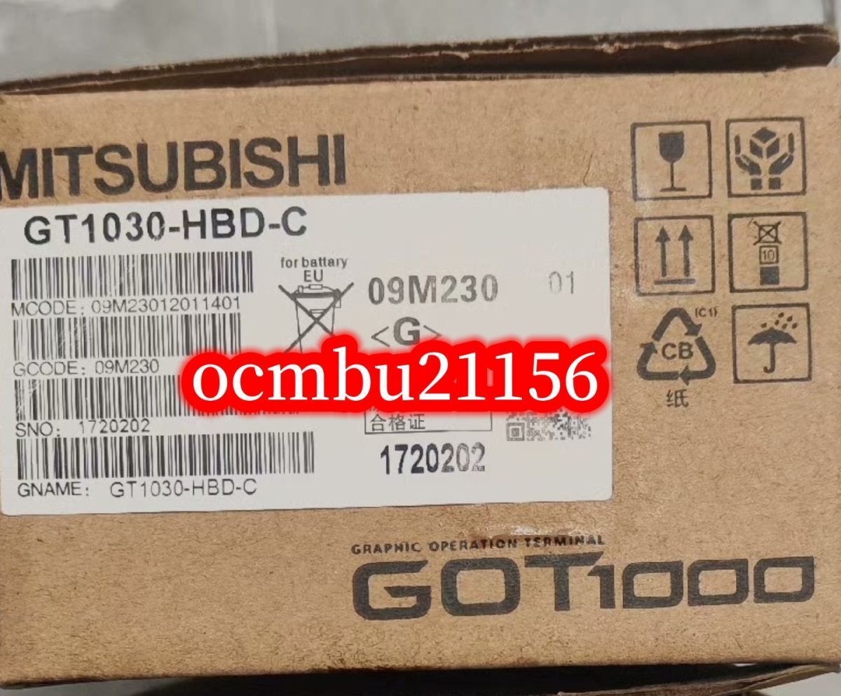 ★新品同様　MITSUBISHI　三菱　GT1030-HBD-C　タッチパネル 　【6ヶ月保証付き】