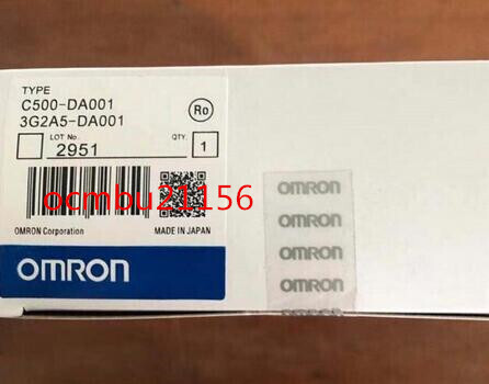 ★新品　OMRON 　オムロン 　C500-DA001 アナログ出力ユニット【6ヶ月保証付き】_画像1