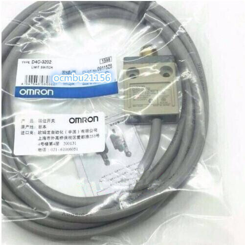 ★新品　OMRON 　オムロン　D4C-3202　小形リミットスイッチ 10個セット【6ヶ月保証付き】