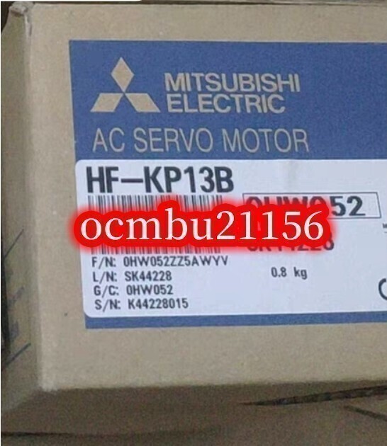 ★新品　MITSUBISHI　三菱　モーター HG-MR13B　【6ヶ月保証付き】