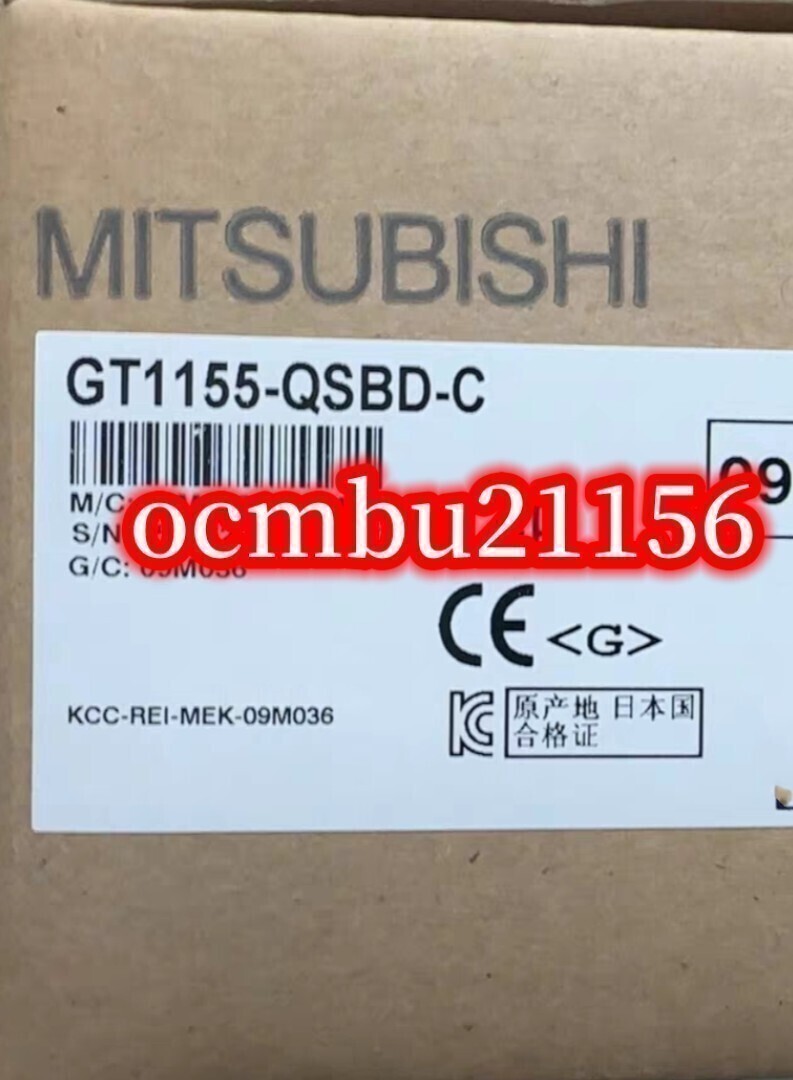 ★新品に近い　MITSUBISHI　三菱　GT1155-QSBD-C　 タッチパネル　【6ヶ月保証付き】