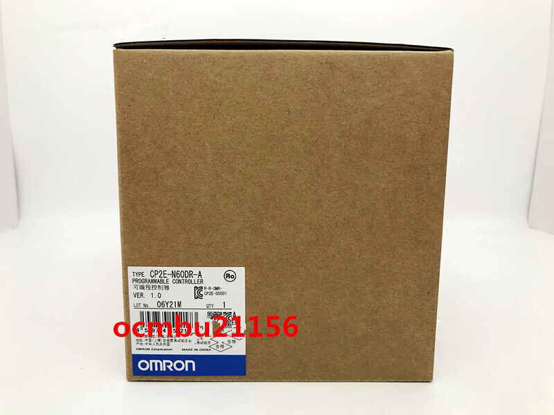★新品　OMRON 　オムロン 　CP2E-N60DR-A【6ヶ月保証付き】