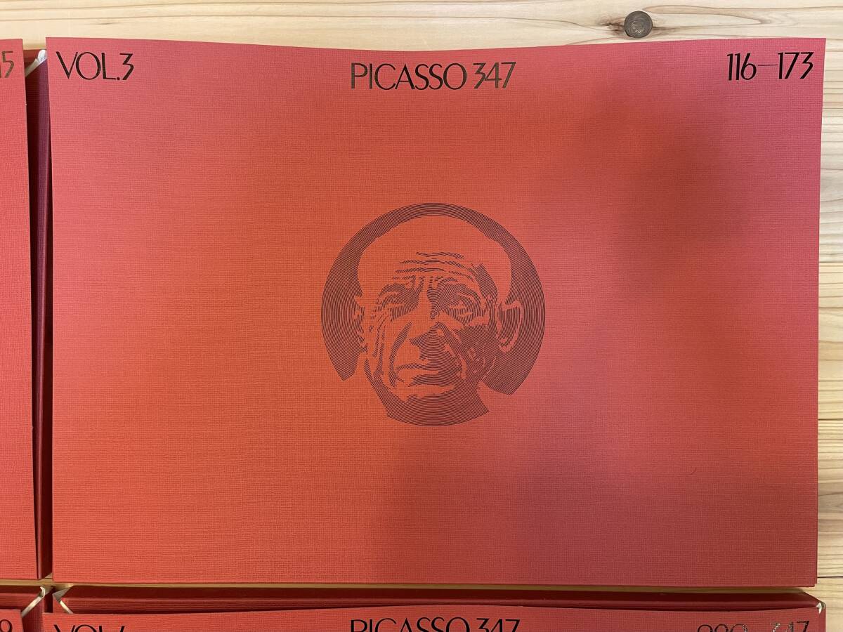 大型本『PICASSO 347 PORTFOLIO』1500部限定　347枚　1977年　連作版画　真作保証　画集　作品集　素描　パブロ・ピカソ　ポートフォーリオ_画像8