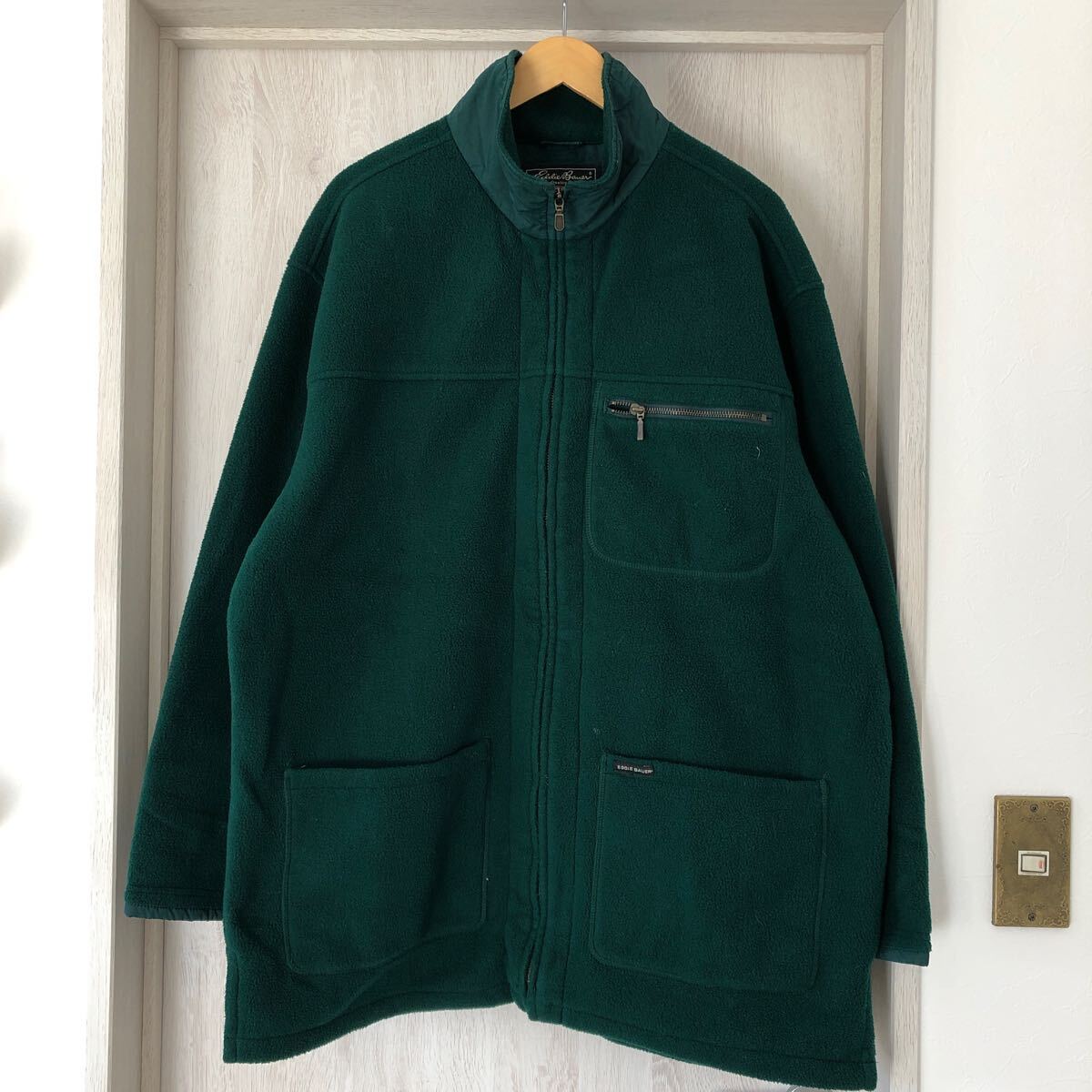 k) Eddie Bauer エディーバウアー フリースジャケット サイズL k) Eddie Bauer エディーバウアー フリースジャケット サイズL