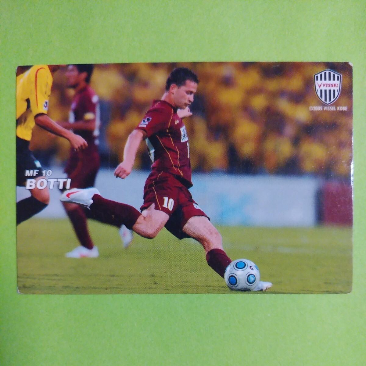 ２００９カルビーJリーグカード№２２４ボッティ（ヴィッセル神戸）_画像1