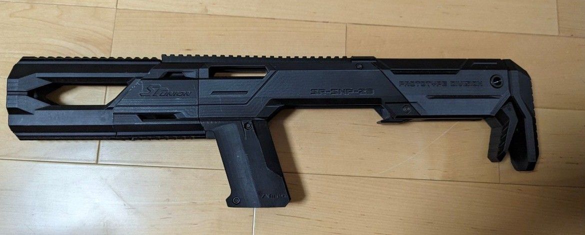 現在値下げ中！　東京マルイ固定スライドガスガン SOCOM MK23　影縫　カービンキット　ガングニール付