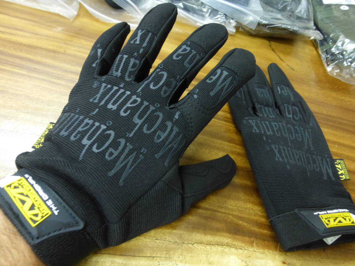 Mechanix Wear The Original Glove Black, メカニック グローブ オリジナル L サイズ Black/Gray #1 送料無料 ブラック / グレイ 文字_画像2