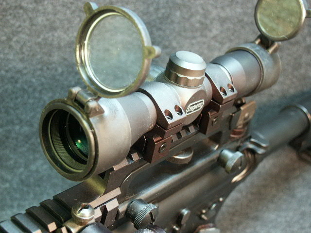  Leapers 第 5 世代 6X32 レンジエスティメート ミルドットライフルスコープ SCP-632MD1 ライフルスコープ 1インチ スコープ 実物 実銃用 _使用例です。