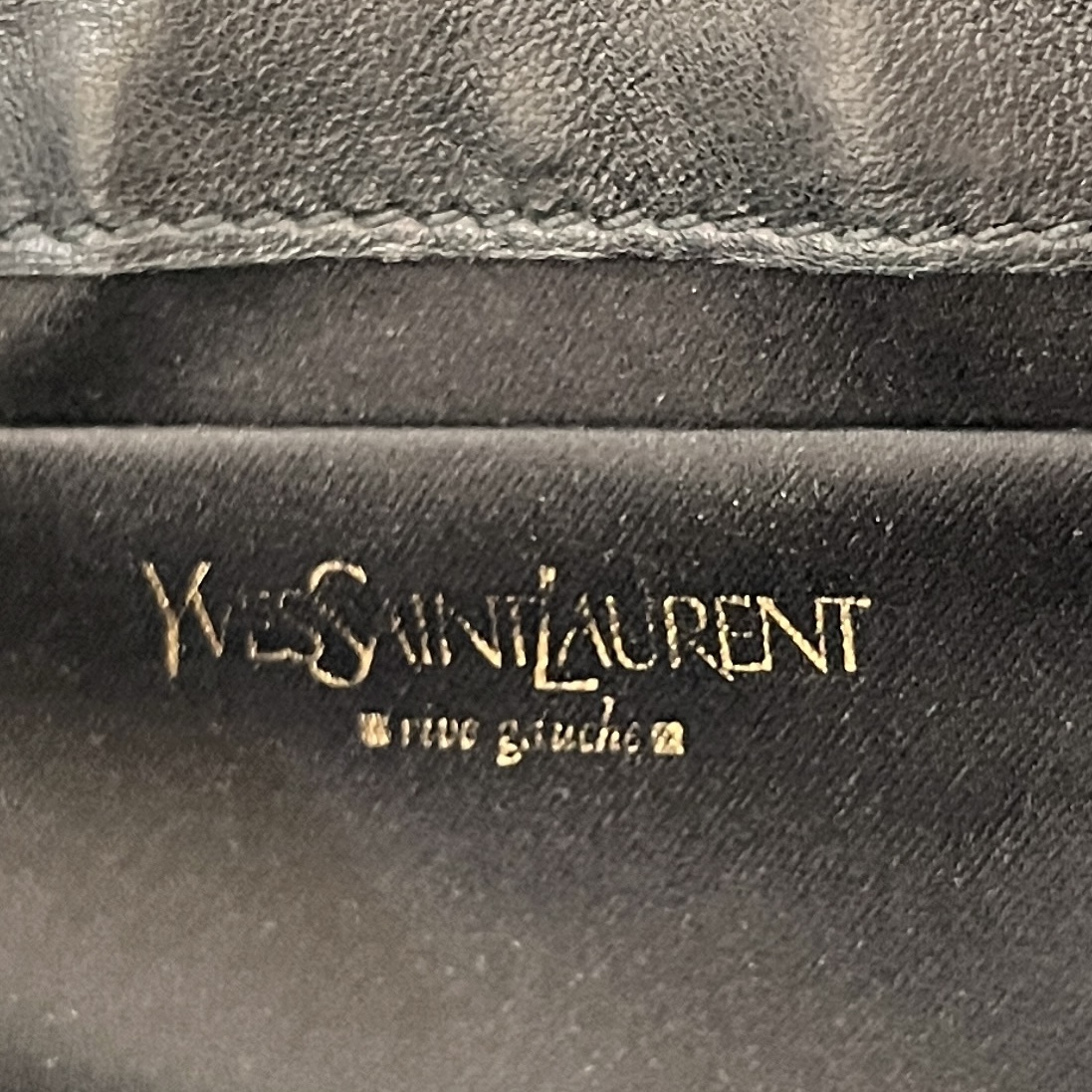 ◆Vintage Yves Saint Laurent rive gauche ヴィンテージ イヴサンローラン リヴゴーシュ チェーンバッグ ワンショルダー トムフォード期