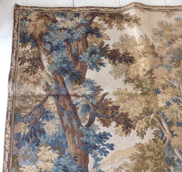 特価NEWフランス 大判 ゴブラン織り 壁掛 タペストリー アンティーク ロココ クラシック 148×90センチ 西洋